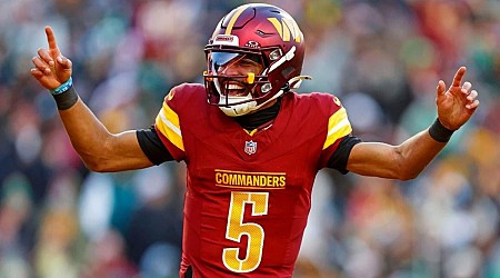 Commanders' Jayden Daniels breaks former Washington QB Robert Griffin III's NFL rookie record