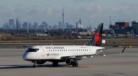 Air Canada Flight Catches Fire During Crash Landing