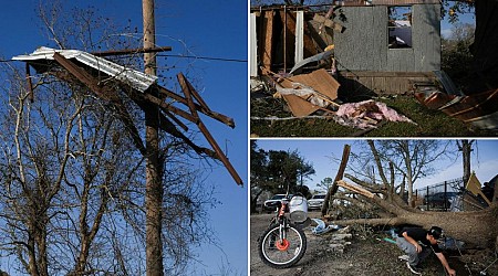 Dozens of tornadoes leave at least 4 dead as twisters wreak havoc across 7 Southern states