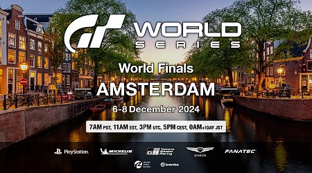 Gran Turismo World Series 2024 Finals live in Amsterdam starting Dec 8