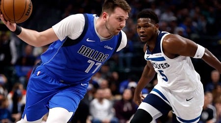 Luka Dončić's Calf Injury Worries NBA Fans as Anthony Edwards, T-Wolves Beat Mavs