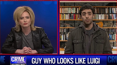 'Saturday Night Live' tackles the internet's thirst for 'sex icon' Luigi Mangione