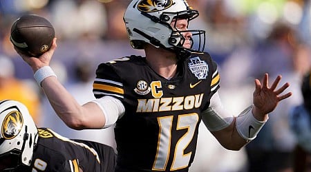 No. 23 Missouri beats Iowa 27-24 in the Music City Bowl