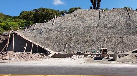 Pre-Hispanic Pyramid Structure Discovered During Roadwork in Mexico