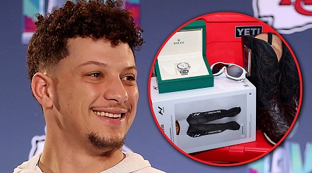 Patrick Mahomes Showers Teammates In Gifts, Rolexes & Lucchese Boots!