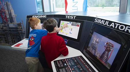 NASA Exhibit Puts Visitors in Test Conductor Seat