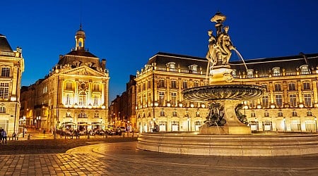 Skip Paris and visit this pretty city 2 hours away. It feels less crowded but still has lots of holiday magic.