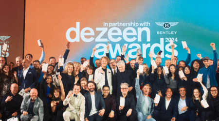 Architects and designers from around the world celebrate Dezeen Awards 2024 at London party