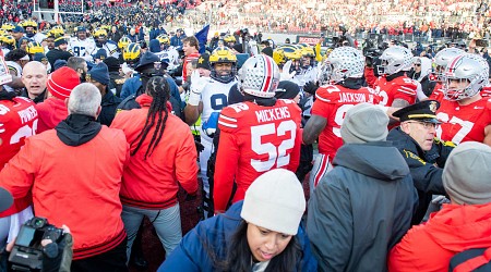 Ohio State, Michigan Fined $100K by Big Ten for Postgame Fight on Video