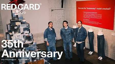 【RED CARD TOKYO】のシグネチャーモデル「Anniversary」がリニューアル。アニバーサリーパーティを開催、一夜限りの”雨のパレード”ホリディライブも