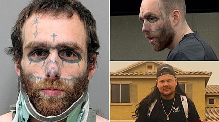 Face tattoo maniac sentenced to 100 years for shootings that killed 1, wounded others in Nevada, Arizona