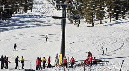 5 skiers hospitalized in chairlift malfunction at Lake Tahoe winter resort