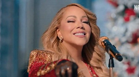 Mariah Carey Treats NFL Fans To Holiday Classic For Netflix's Christmas Gameday