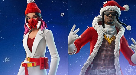 How to get the free Yulejacket and Santa Dogg skins in Fortnite Winterfest 2024