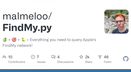 Query Apple's FindMy Network with Python