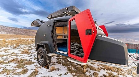 Review: Micro-camping the Idaho wilds in Escapod's monocoque teardrop