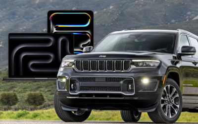 Un Jeep Cherokee cargado con más de 40.000 dólares en dispositivos de Apple. Lo que parecía ser un robo impecable terminó arruinado de la forma más absurda