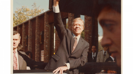 Jimmy Carter visited Rhode Island after key victory for his energy plan