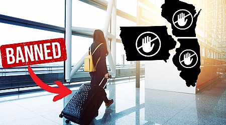 10 Items Banned from Checked Bags at Illinois, WI, IA Airports