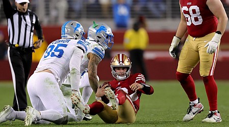 49ers' Purdy injures elbow in loss, set for tests