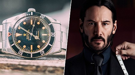 A Keanu Reeves le robaron un Rolex exclusivo en su casa. Ha aparecido donde menos se esperaba: Chile