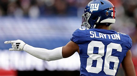 Giants' Darius Slayton nominated for Walter Payton NFL Man of the Year