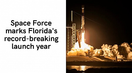 Space Force marks Florida's record-breaking launch year