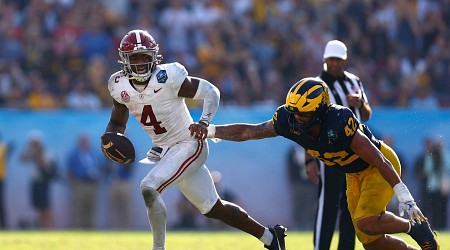 Video: Alabama HC Defends Decision to Keep Jalen Milroe in Bowl Game Despite Loss