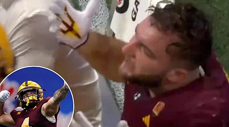 Arizona State's Cam Skattebo throws trick-play TD after sideline meltdown