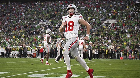 No. 6 Ohio State routs top-ranked Oregon 41-21 in the Rose Bowl