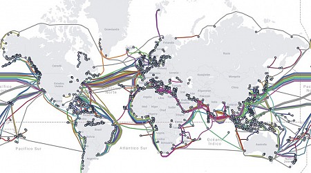 El Google Maps de los cables submarinos: un imponente mapa interactivo que nos permite conocer el esqueleto del mundo moderno