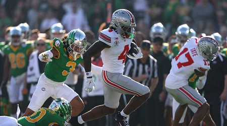 Jeremiah Smith, OSU Stun CFB Fans with Dominant Rose Bowl Win vs. Oregon in CFP