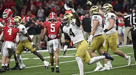 Defense and special teams lift Notre Dame to 23-10 win over Georgia