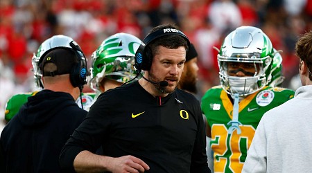 Dan Lanning: CFP Bracket, Layoff After Bye Not to Blame for Oregon's Rose Bowl Loss