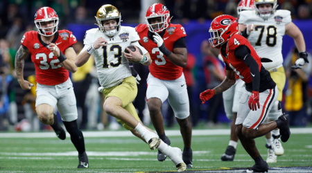 Notre Dame surges past Georgia to reach CFP semifinals, sets date with Penn State; Previewing huge NFL Week 18