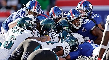 Are Giants good enough to beat Eagles' JV squad?