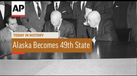 Alaska Becomes The 49th State