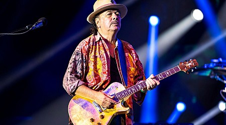 Leute: Gitarren-Legende Carlos Santana bricht sich den Finger