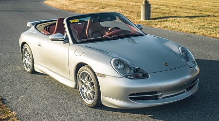 50k-Mile 2000 Porsche 911 Carrera 4 Cabriolet 6-Speed