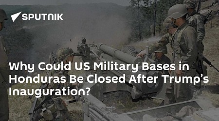 Why Could US Military Bases in Honduras Be Closed After Trump’s Inauguration?