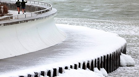 Lake-effect snow in Illinois