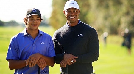 Tiger Woods’ son Charlie has higher ball speed than most PGA Tour pros