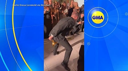 WATCH: Grammy-winning trombone player lets loose at wedding