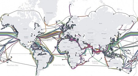 El Google Maps de los cables submarinos: un imponente mapa interactivo que nos permite conocer el esqueleto del mundo moderno