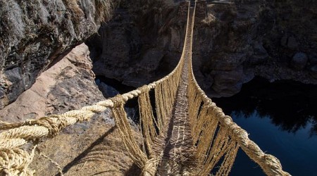 The last Inca bridge master