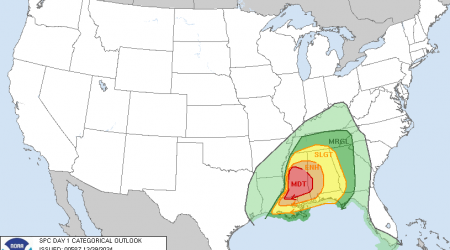 Severe weather threat: Tornadoes, hail possible from morning squall line in north Florida