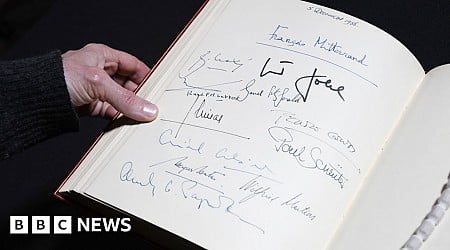 Who's dropped in to No 10? Visitors' books made public for first time