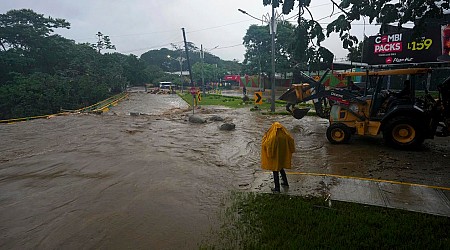 Sara downgraded to tropical depression after making landfall in Belize, expected to weaken further