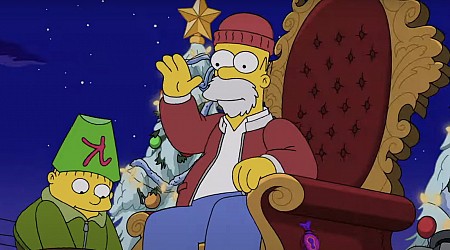 The Simpsons Christmas Special That's Dominating The Disney+ Charts