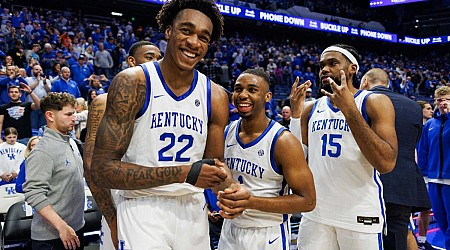 College basketball rankings: Kentucky, UConn, Illinois move up in AP Top 25 poll, Kansas slips